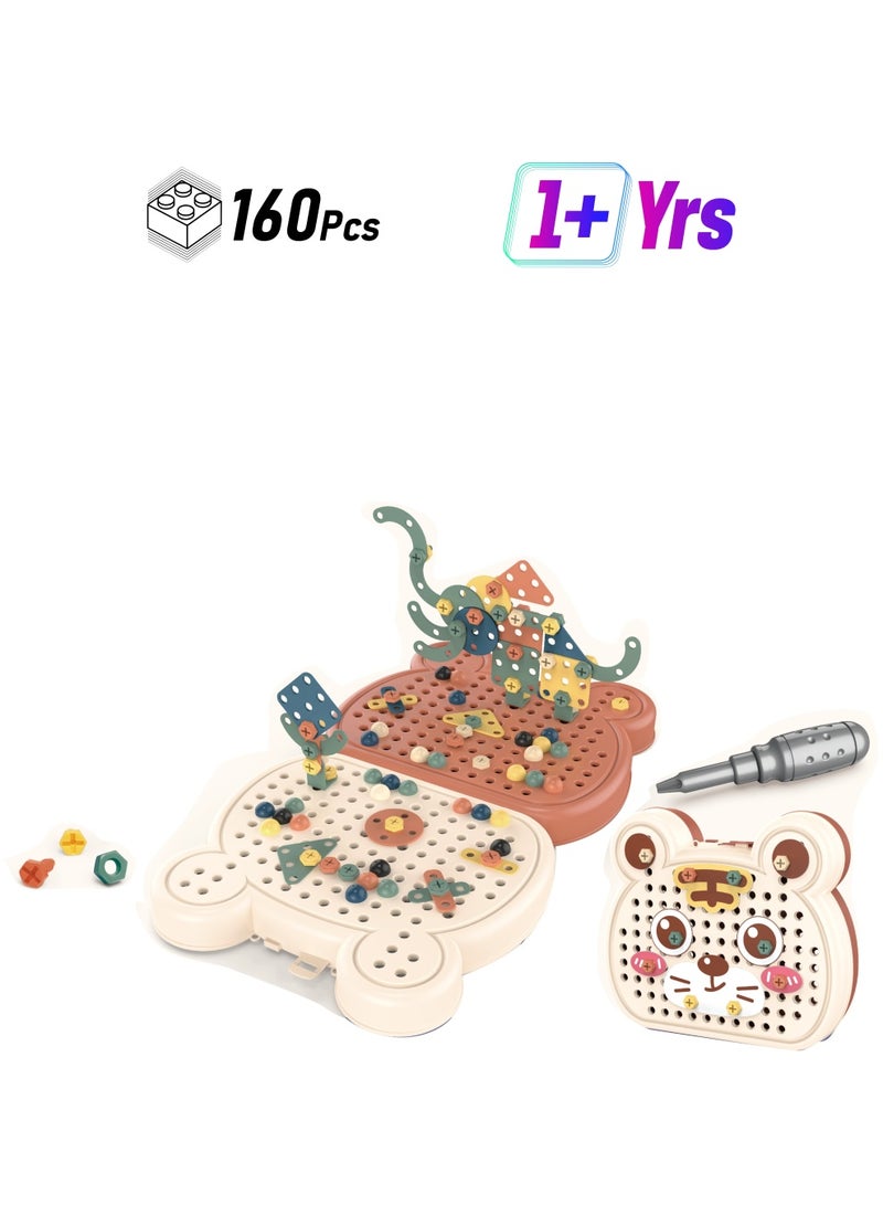 FAMILY Creative Educational Puzzle Toy   160 PCS 23-2465317  - Image 1