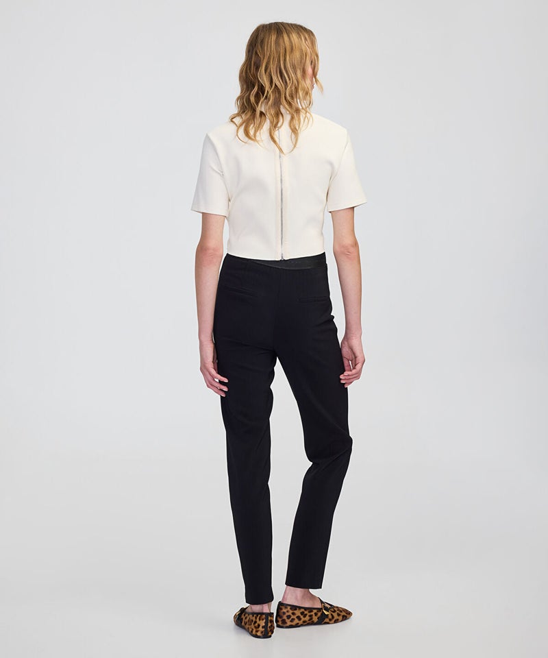 Ipekyol Metallic Stripe Skinny Trousers - Image 3