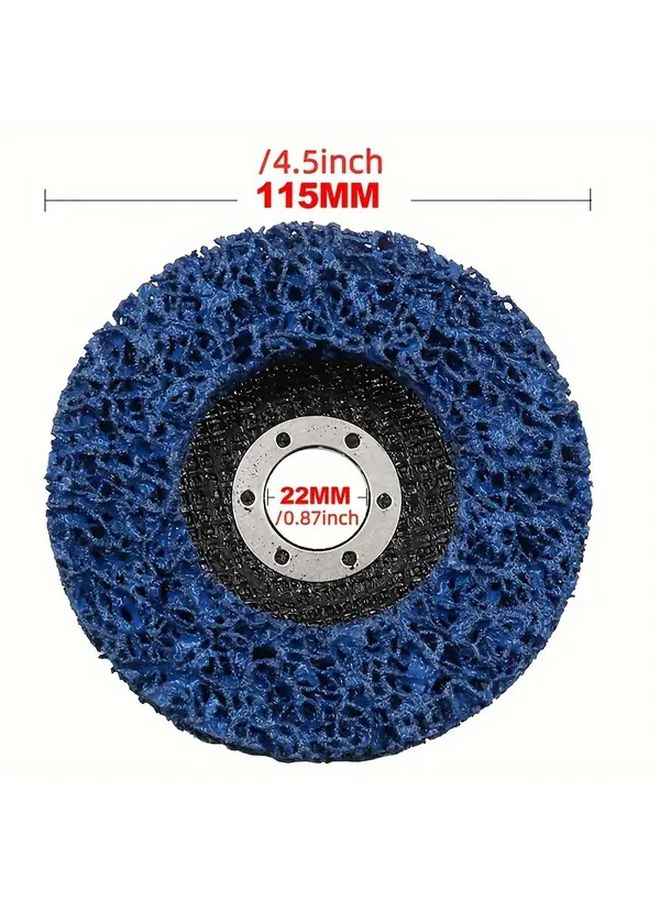 4 Inch 100mm Strip Disc For Angle Grinder Rust Paint Coating Removal Wheel - Image 5