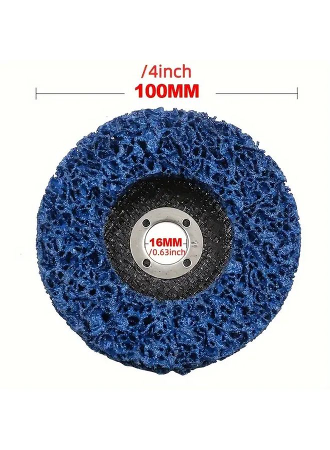 4 Inch 100mm Strip Disc For Angle Grinder Rust Paint Coating Removal Wheel - Image 3