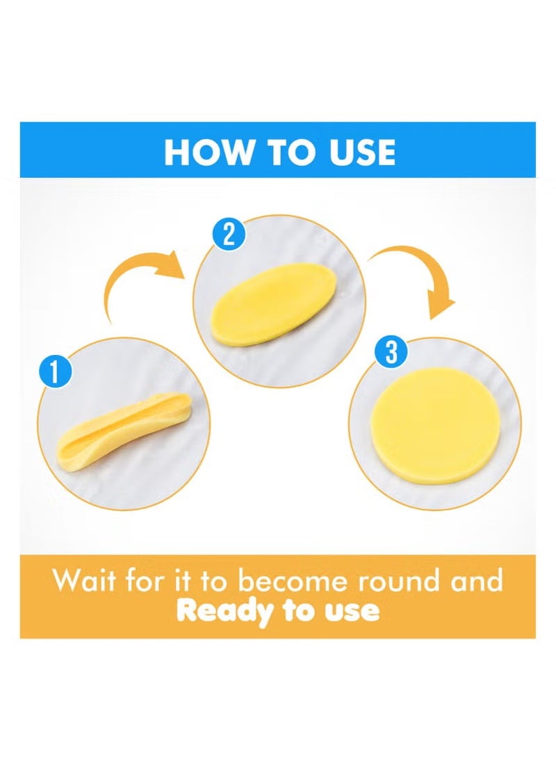 50-Piece Cellulose Cleaning Sponge Set Facial cleaning Sponge Compression Make Up Removal - Image 4