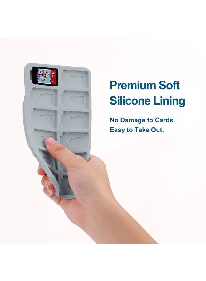 Neutral Nintendo Switch Card Box Switcholed Game Card Storage Box Switch 24in1 Theme Card Box - Image 5