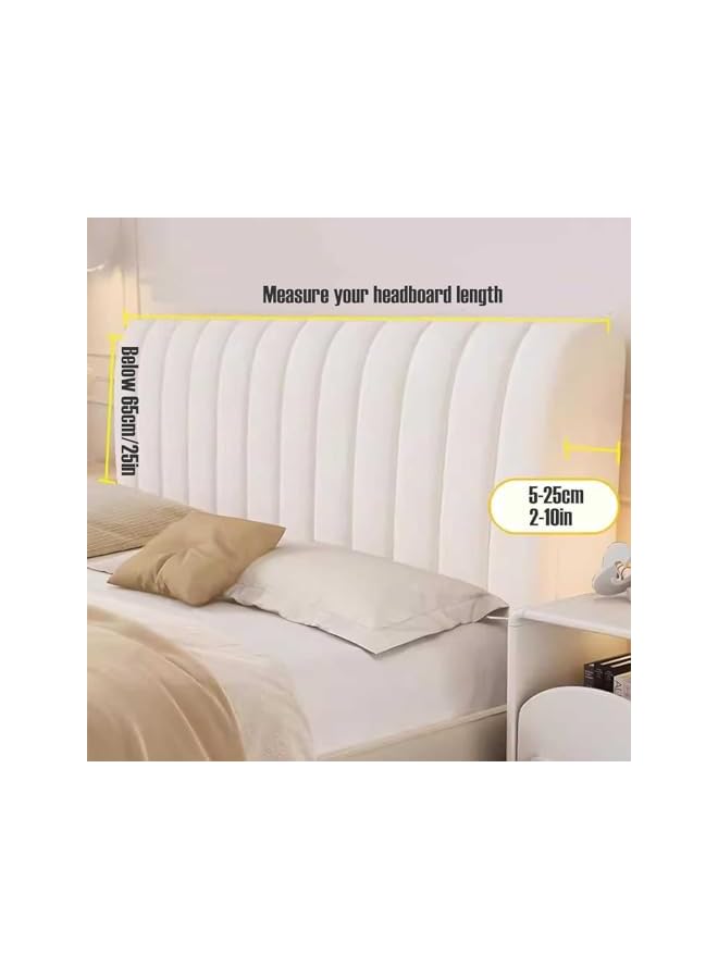 The Bros Velvet Headboard Cover, Quilted Bed Headboard Slipcover, Thicken Protector Cover for Bedroom Decor Washable, for Queen Size Bed,B,1.8m - Image 2