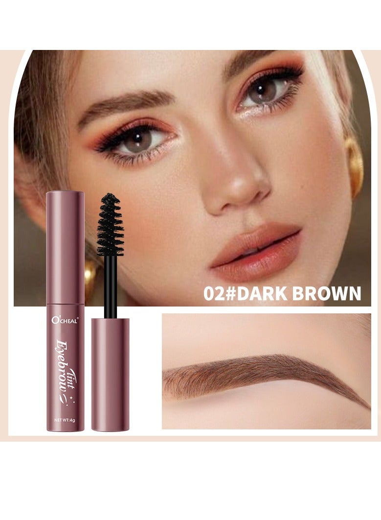 اوكيل صبغة الحواجب، صبغة حواجب دائمة بلون طبيعي ومدة طويلة من تطور اللون، مكياج يدوم طويلاً مقاوم للماء للاستخدام في المنزل أو الصالون - Image 1