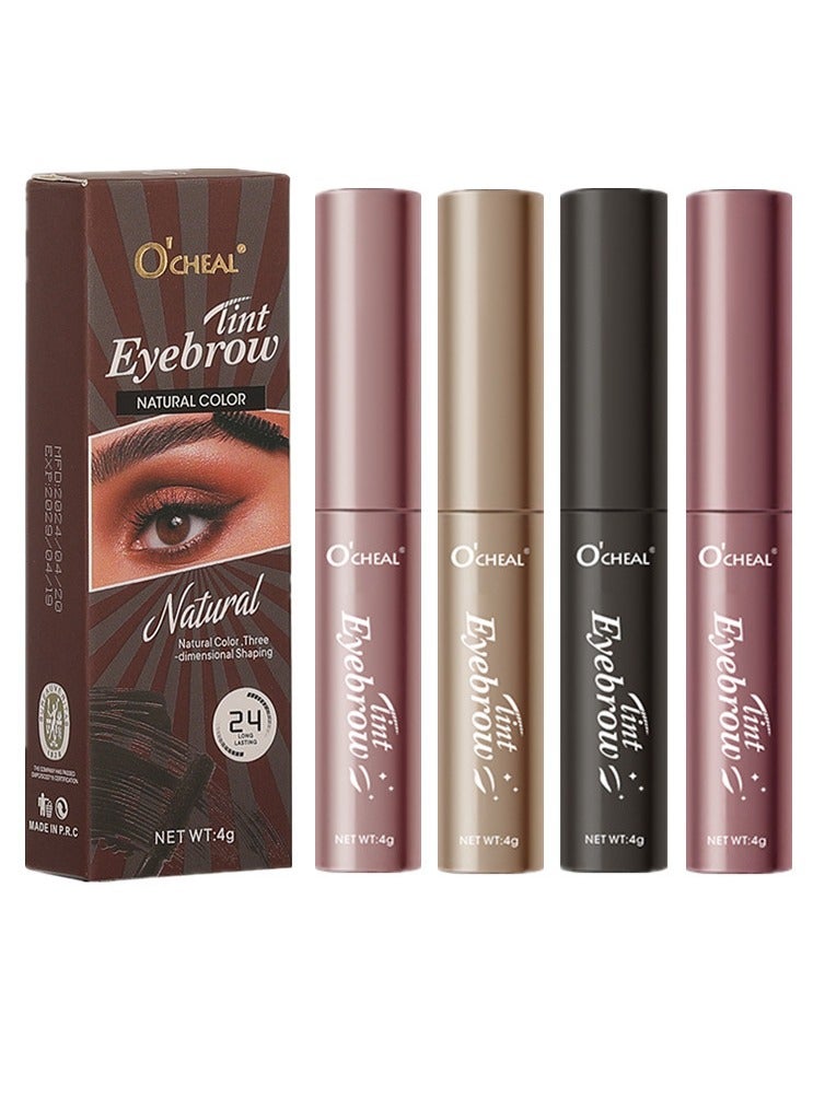اوكيل صبغة الحواجب، صبغة حواجب دائمة بلون طبيعي ومدة طويلة من تطور اللون، مكياج يدوم طويلاً مقاوم للماء للاستخدام في المنزل أو الصالون - Image 2