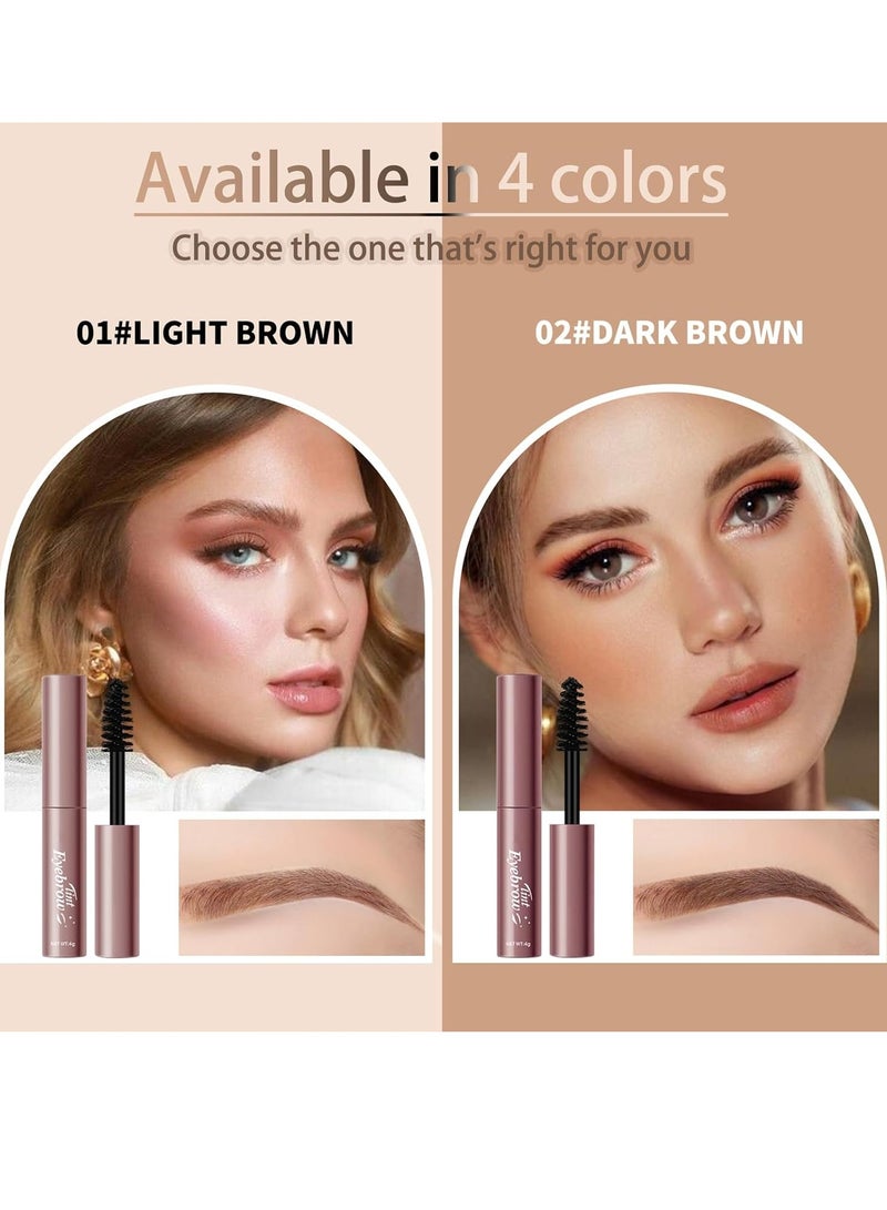 اوكيل صبغة الحواجب، صبغة حواجب دائمة بلون طبيعي ومدة طويلة من تطور اللون، مكياج يدوم طويلاً مقاوم للماء للاستخدام في المنزل أو الصالون - Image 3