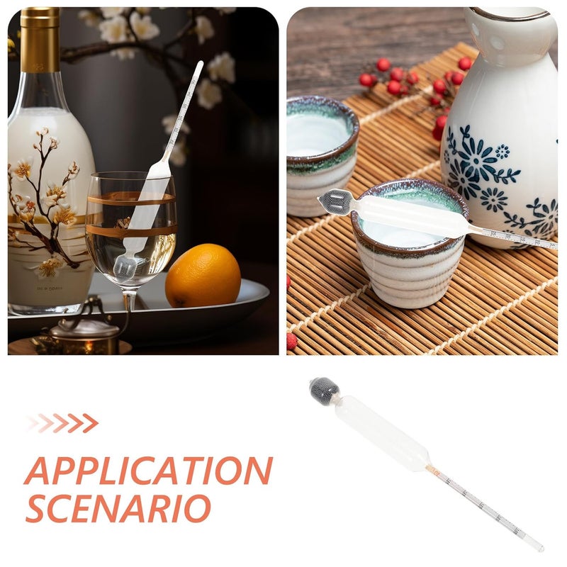 Generic Milk Lactometer Hydrometer for Milk Density Measurement 0-25 Scale for Dairy and Kitchen Use Indoor Hydrometer for Cow Analysis - Image 3