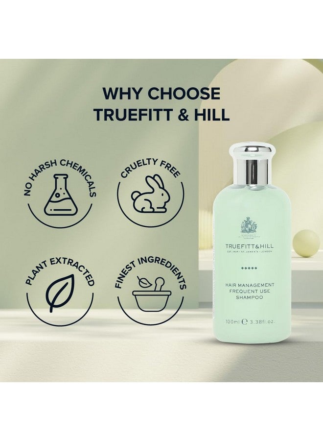 Truefitt & Hill Frequent Use Shampoo For Men 100ML | Suitable For All Hair Types - Image 5