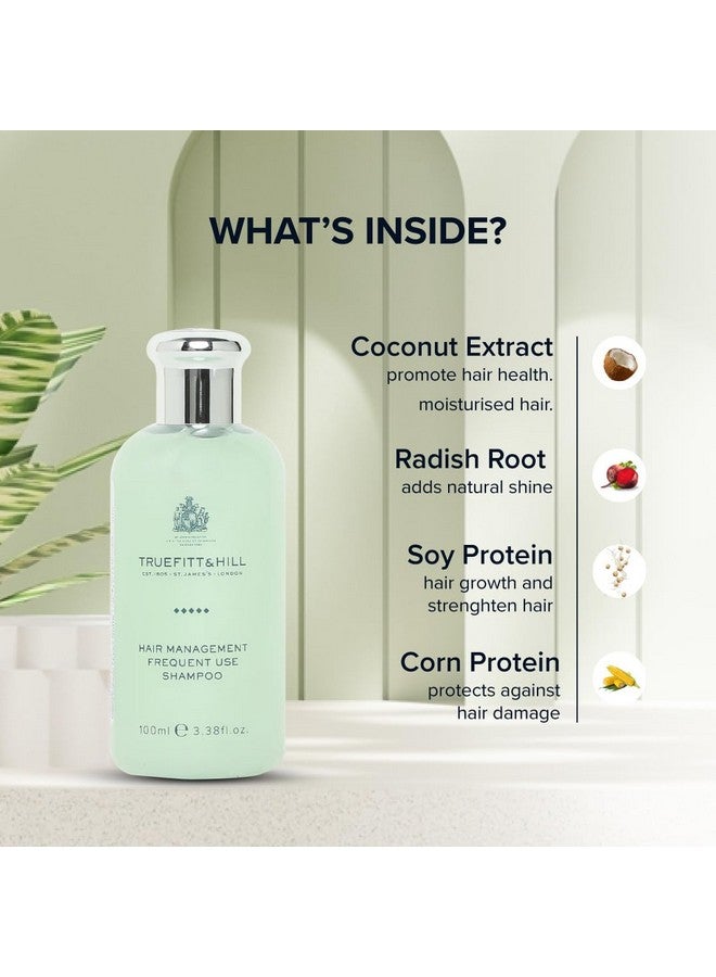 Truefitt & Hill Frequent Use Shampoo For Men 100ML | Suitable For All Hair Types - Image 2