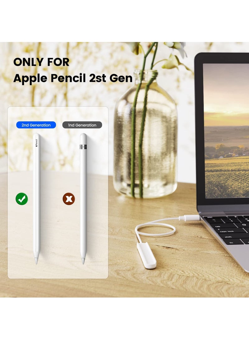 Fast Charging Cable for Apple Pencil 2nd Gen, Durable Stylus Charging Cord, Perfect for Artists and Designers - Image 4