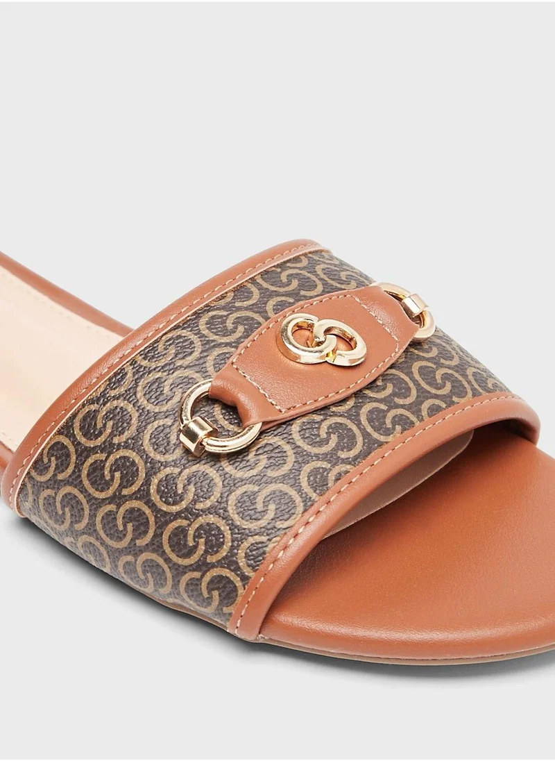 سيليست One Strap Flat Sandals