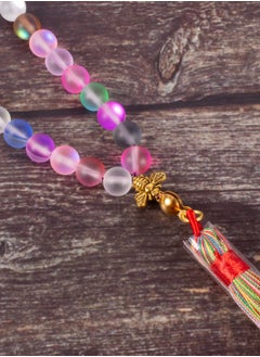 The Black Pearl Accessories Fabulous Colorful Opal Stone Prayer Bead of 33 Beads  - Image 3