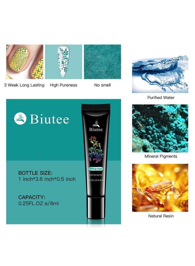 بيوتي مسمار ختم البولندية هلام حزمة من 12 ألوان 8 مللي Uv Led هلام البولندية خاص البولندية هلام مطبوعة مسمار البولندية هلام للوحة ختم الأظافر - Image 4