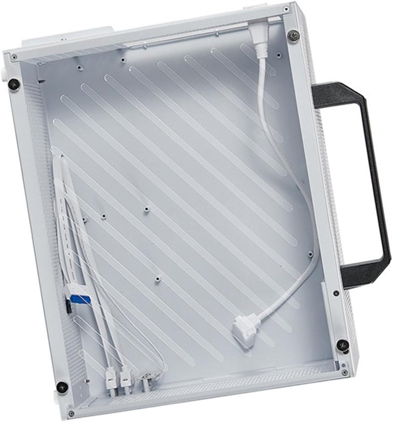 ITX PC Case, 335MM GPU Support Compact Computer Case, ITX Gaming with Removable Handle 6 Fan Mounts Acrylic Panel for Gaming Office - Image 5
