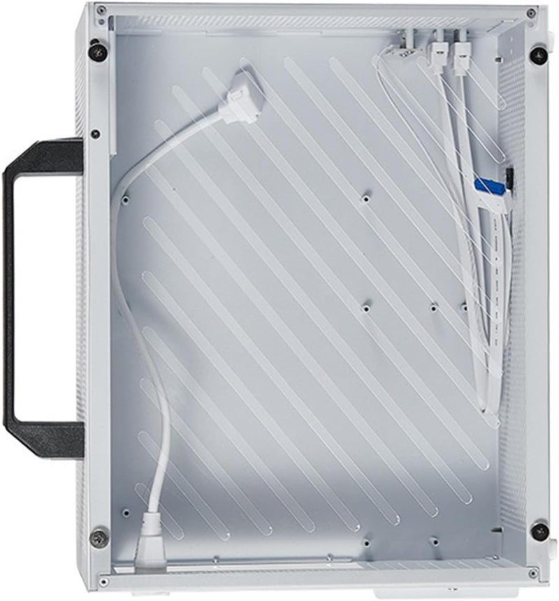 ITX PC Case, 335MM GPU Support Compact Computer Case, ITX Gaming with Removable Handle 6 Fan Mounts Acrylic Panel for Gaming Office - Image 2