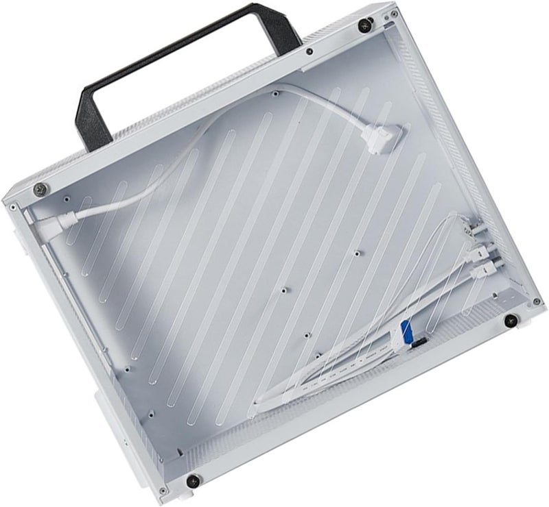 ITX PC Case, 335MM GPU Support Compact Computer Case, ITX Gaming with Removable Handle 6 Fan Mounts Acrylic Panel for Gaming Office - Image 4