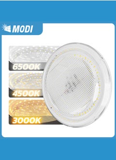 MODI 100W Solar High Bay Light - 24000mAh Remote Control Rechargeable & Solar Light, Motion Sensor, IP65 Waterproof Solar Area Lighting for Garage/Warehouse/Barn/Gym/Factory/Workshop/Villas  - Image 3