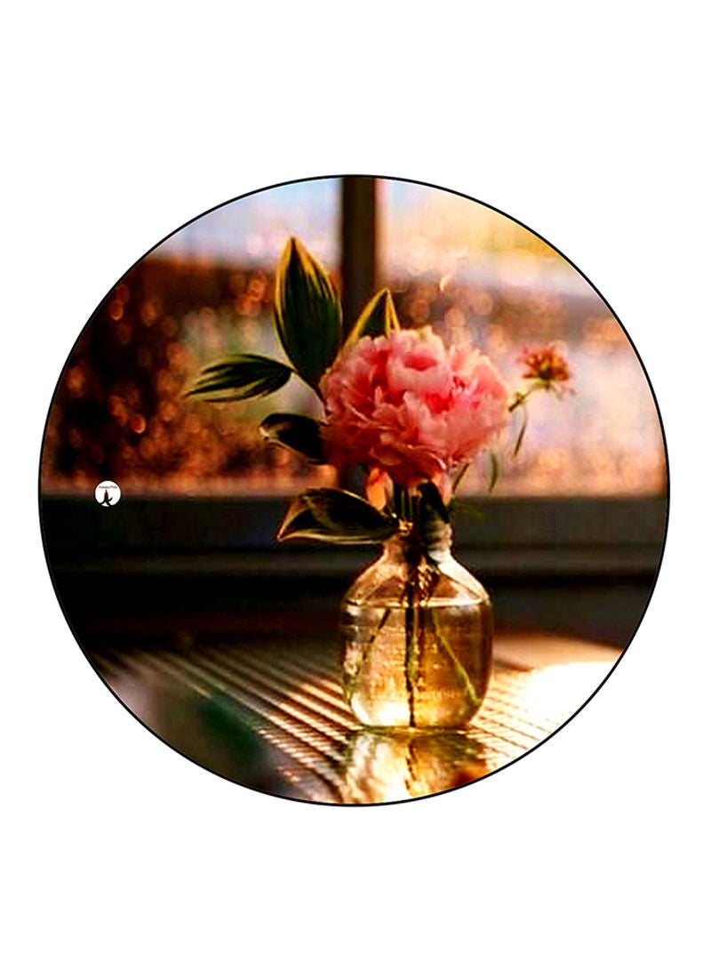 Flower Printed Mouse Pad Multicolour