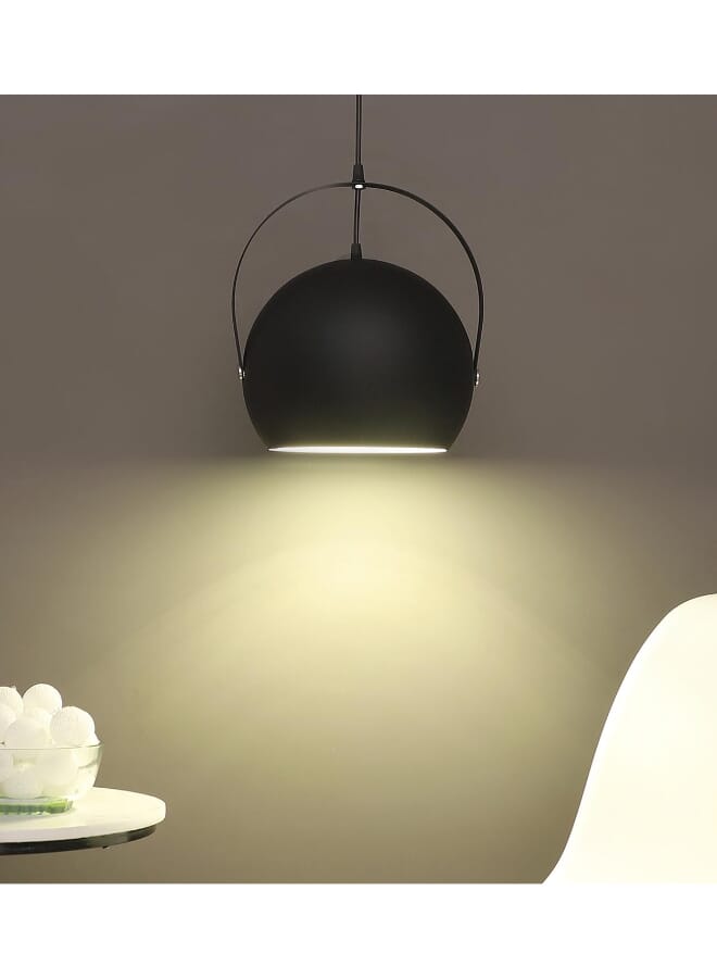 Best Power Vintage Pendant Light 1032 Black Aluminium Hanging Lamp With E27 Lamp Base for Kitchen & Dining Room - Image 2