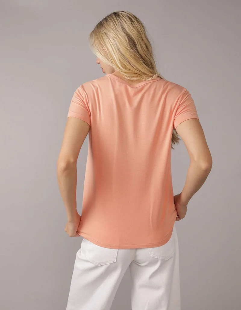 American Eagle AE Soft &amp; Sexy Short-Sleeve Crew Neck Tee