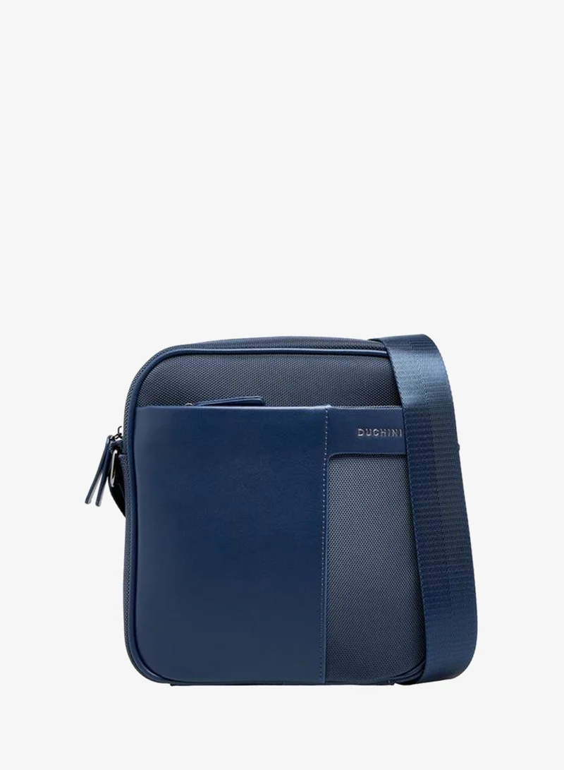 دوتشيني Men Textured Crossbody Bag