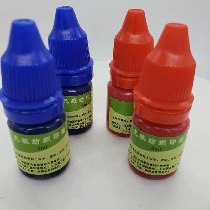 Posensitive Printing Ink Textile Printing Ink 5Ml Posensitive Printing Ink Special Fabric For Students And Kidsren'S Clothing Sale - Image 1
