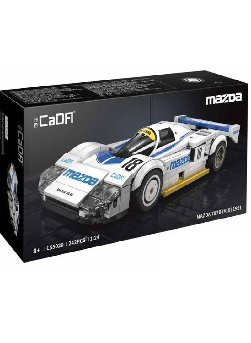 CADA 1:24 MAZDA 787B  Building Blocks, C55029W - Image 2