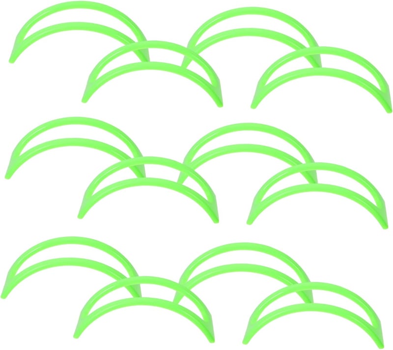 Green Taco Holder 12pcs Hard And Soft Shell Tortilla Rack Dishwasher Safe For Party - Image 1