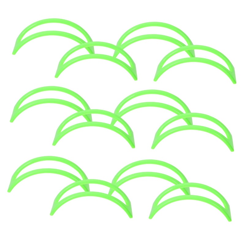 Green Taco Holder 12pcs Hard And Soft Shell Tortilla Rack Dishwasher Safe For Party - Image 2