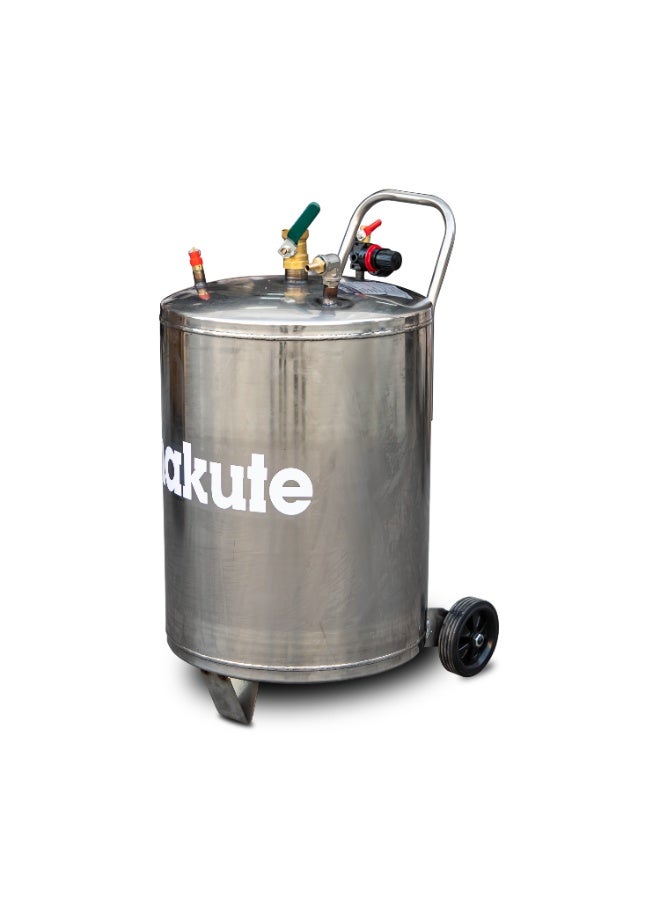 Makute 80L Stainless Steel Foam Tank Sprayer, 1.2mm 201# Steel Body, 1–3 Bar Pressure, 5m Hose, Upper Valve Control, Heavy Duty Foam Cleaner for Car Wash & Garage (FT121-80) - Image 4