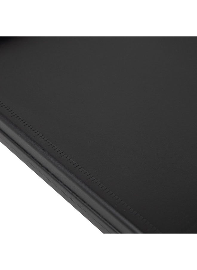 Mind Reader Clipcalcblk Clipboard Calculator Plastic Letter Bottom Opening Storage Low Profile Clip School Office 9.5"L X 15"W X 2.5"H Black  - Image 5
