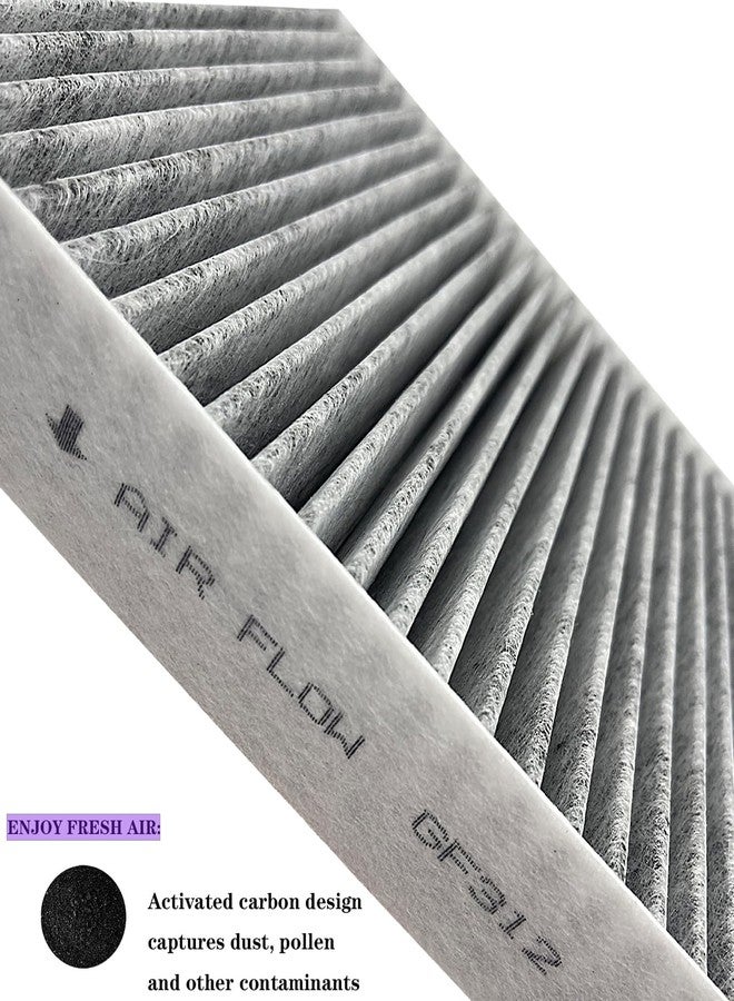 GFDHJFB GF312 Cabin Air Filter for Versa (2020-2023), Kicks (2018-2023), Replacement for 27891-5RB0A, 27891-5RB0B, 27891-5RB0C - Image 2