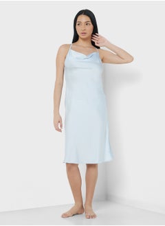ELLA Cross Back Night Slip Dress  - Image 1