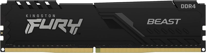 كينغستون Kingston FURY Beast 16GB DDR4 3600MHz CL18 Desktop Memory Module - Black - Image 1