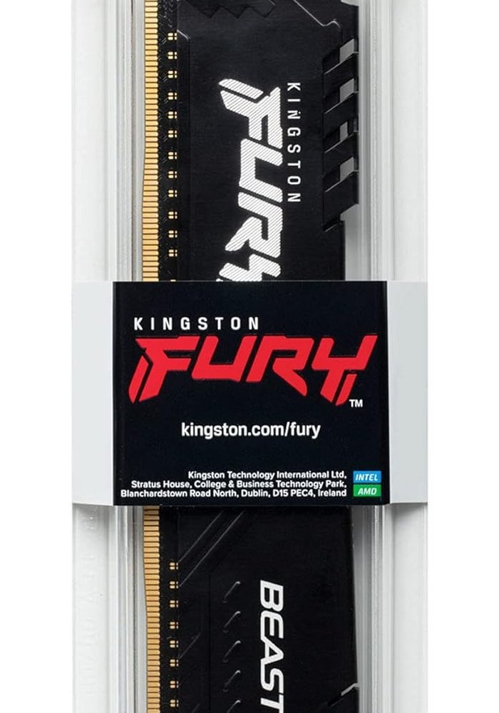 كينغستون Kingston FURY Beast 16GB DDR4 3600MHz CL18 Desktop Memory Module - Black - Image 5