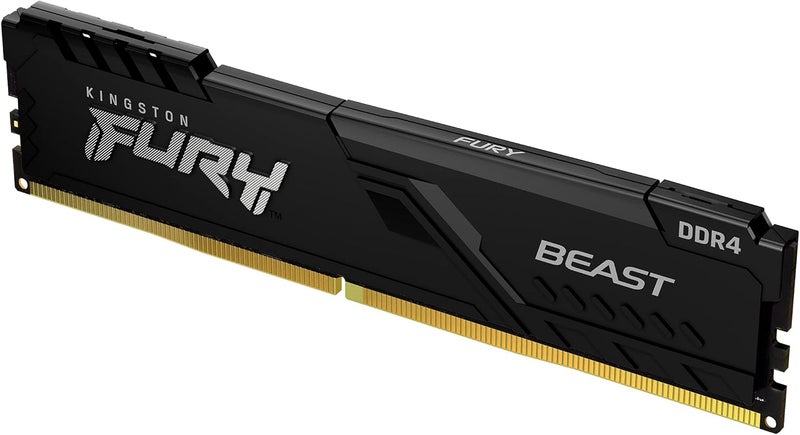 كينغستون Kingston FURY Beast 16GB DDR4 3600MHz CL18 Desktop Memory Module - Black - Image 3