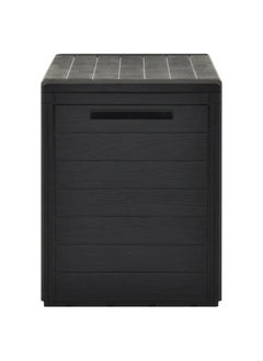vidaxl Garden Storage Box Anthracite 78x44x55 cm  - Image 2