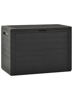 vidaxl Garden Storage Box Anthracite 78x44x55 cm  - Image 1