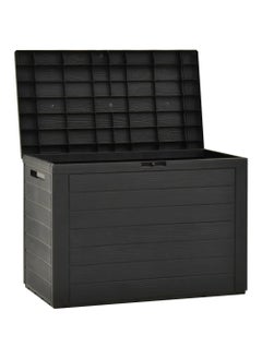 vidaxl Garden Storage Box Anthracite 78x44x55 cm  - Image 5