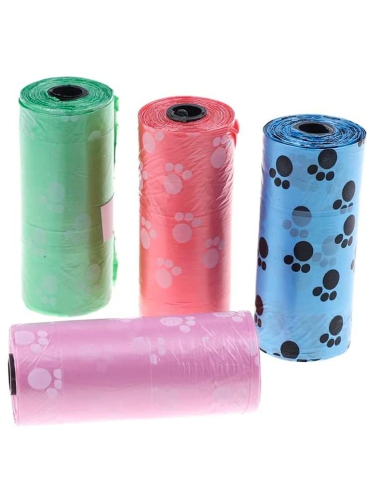 40 لفة × 20 قطعة أكياس قمامة مقاومة للتسرب وسميكة وقابلة للتحلل للكلاب للاستخدام الخارجي والمشي والسفر مع الحيوانات الأليفة - Image 4