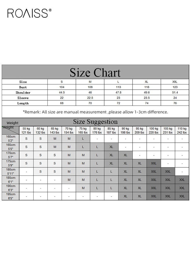 رويس قميص بولو رجالي رمادي فاتح من مزيج الصوف، بأكمام قصيرة، وياقة مطوية، وسحاب، ونسيج مطاطي قابل للتنفس، وملمس ممتاز، مناسب لجميع المواسم. - Image 4