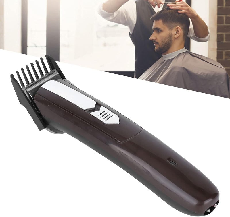 klarako Electric Hair Clipper Kit, USB Chargrable Black Hair Trimmer With Limit Comb Cleaning Brush USB Charger, Professional Haircut Grooming Trimmers For Home Salon Barber - Image 3