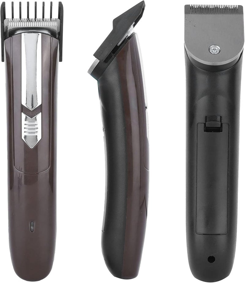 klarako Electric Hair Clipper Kit, USB Chargrable Black Hair Trimmer With Limit Comb Cleaning Brush USB Charger, Professional Haircut Grooming Trimmers For Home Salon Barber - Image 2