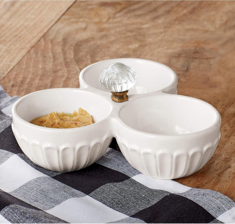 MudPie Circa Door Knob Triple Dip set - Image 2
