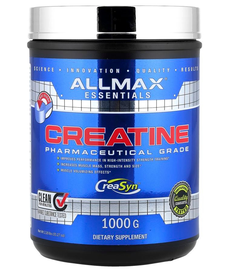 Allmax Creatine Pharmaceutical Grade Unflavored 2.2 lbs (1000 g)