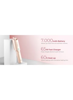 TYMO Automatic Curling Iron Curlgo Hc520P Pink Gold  - Image 4