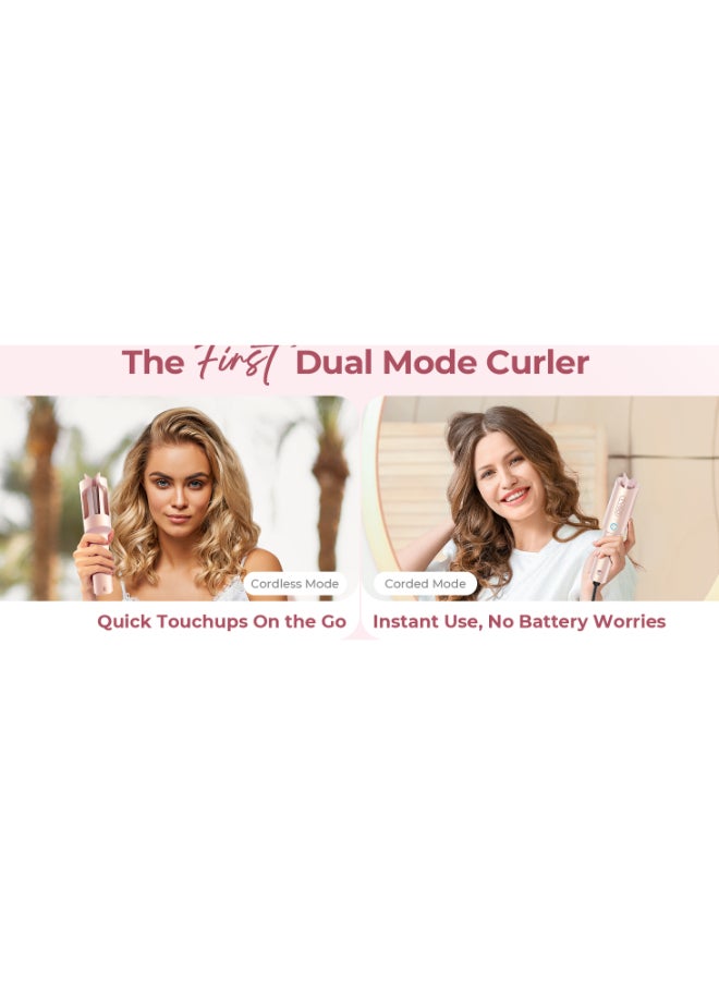 TYMO - Automatic Curling Iron Curlgo Hc520P Pink Gold - Image 1