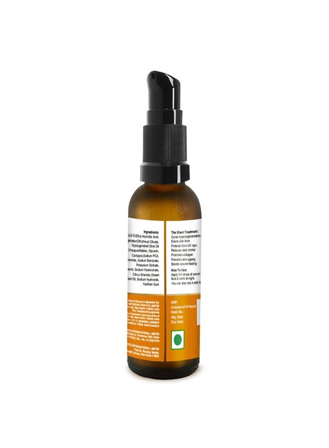 Inveda Concentrated Vitamin C Serum 20%, Removes Dark Spots, Gives Even Tone, Bright & Tight Skin with Orange Peel Oil for Hydrated Youthful Glow, 30ml - Image 2