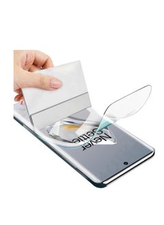 RINCO [2 Pack] High Definition Hydrogel Screen Protector for OnePlus 12 5G, Upgraded High Sensitivity Non-breakable Flexible TPU Screen Protector [Scratch Resistant] [Bubble Free] (Non-Tempered Glass)  - Image 2