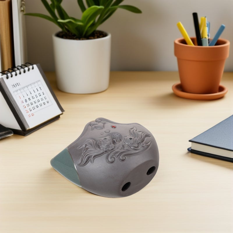 2 Sets Holder: Vintage Ceramic Mosquito Coils Incense Burner with Ash Holder for - Elegant Indoor Incense Burner for Bedroom Living Room Bathroom Kitchen - Image 3